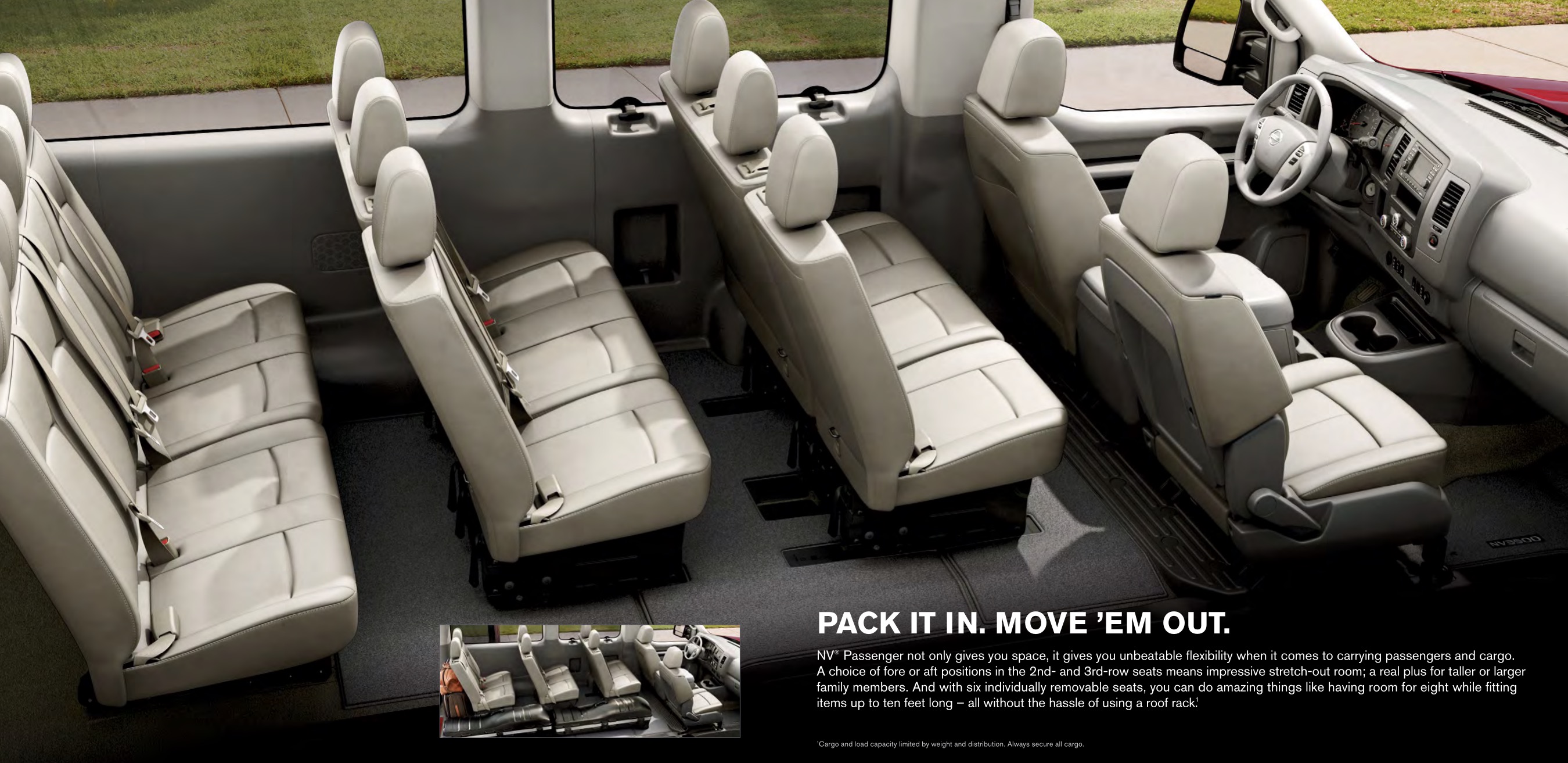 2014 Nissan NV Passenger Brochure Page 7